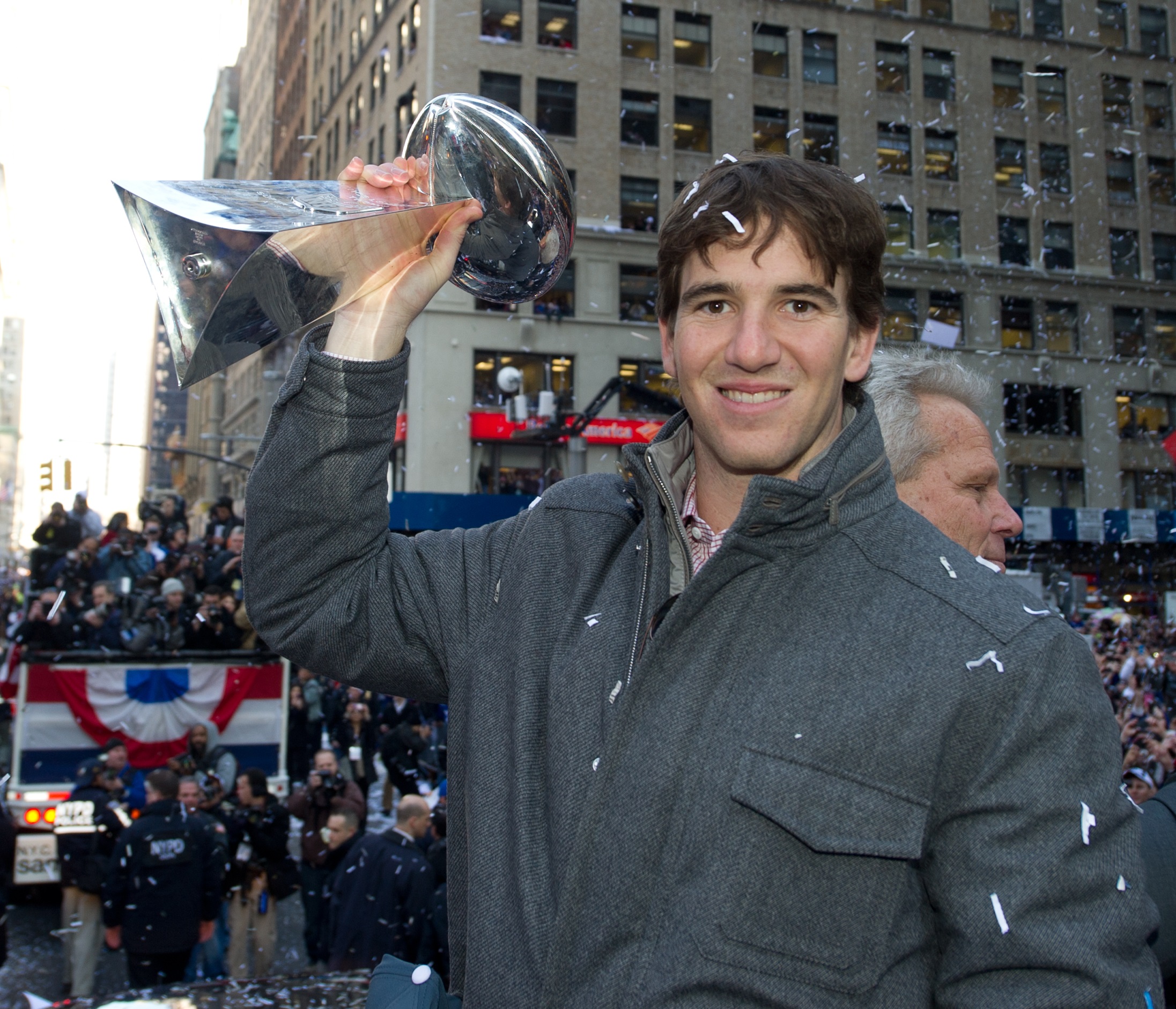 Eli Manning's tight Giants fraternity would like to have a word in